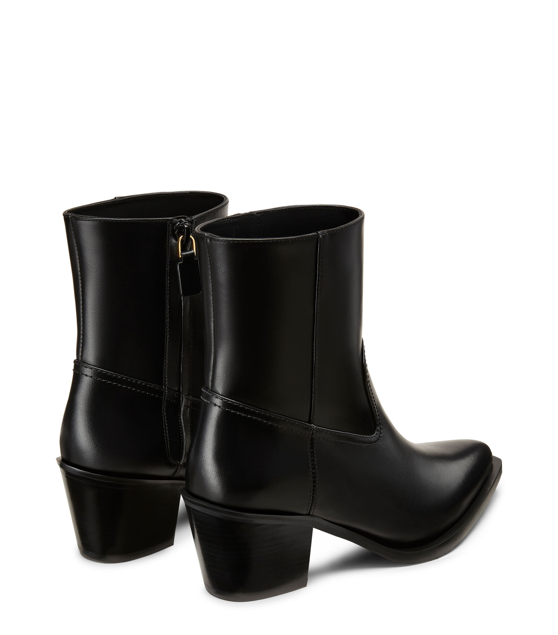 TATE BOOTIE in BLACK for Women | Stuart Weitzman®