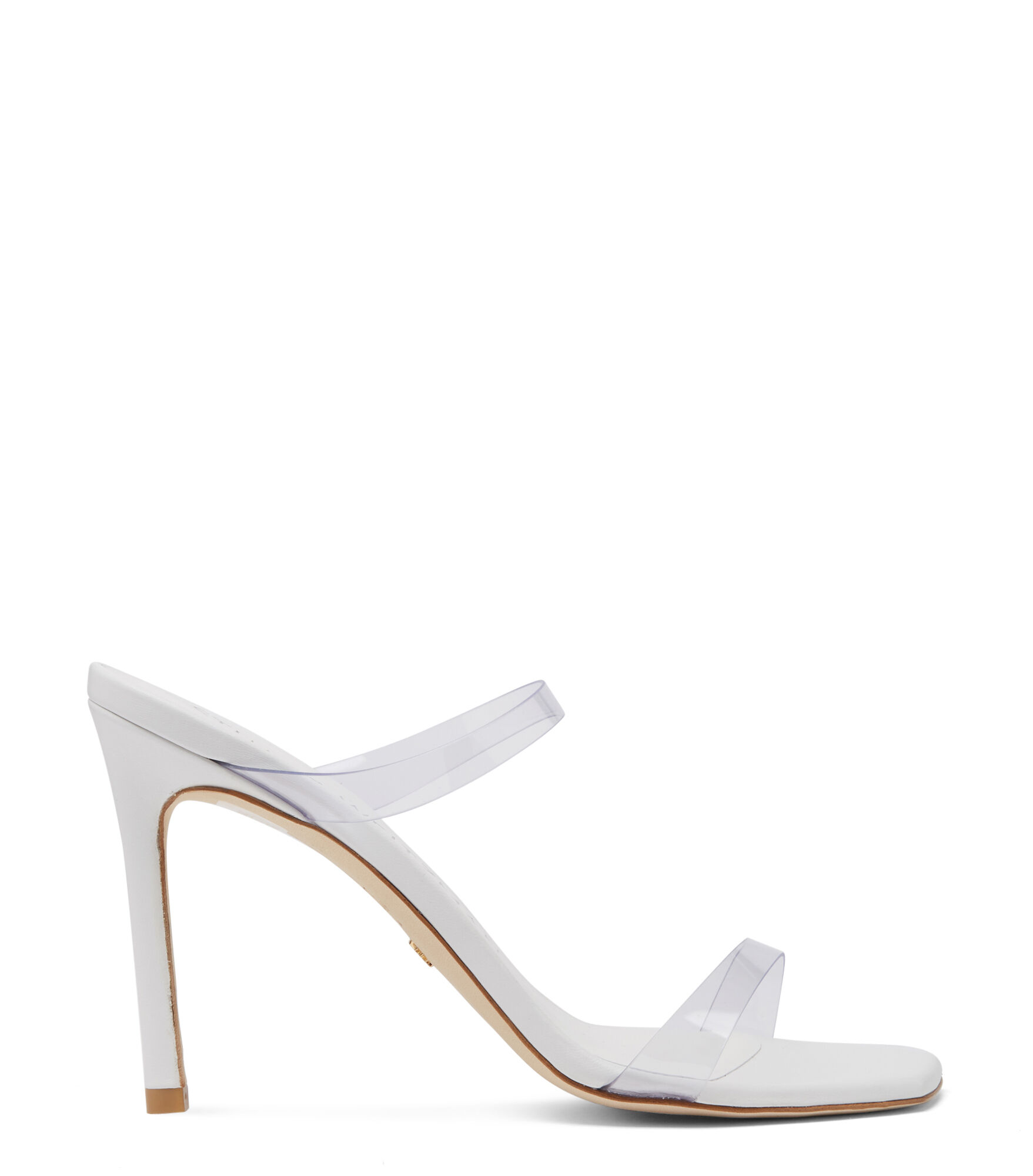 Stuart weitzman white mules sales
