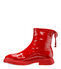 Stuart Weitzman BENITA FLAT VINYL FOLLOWME RED S1077SYLOC6