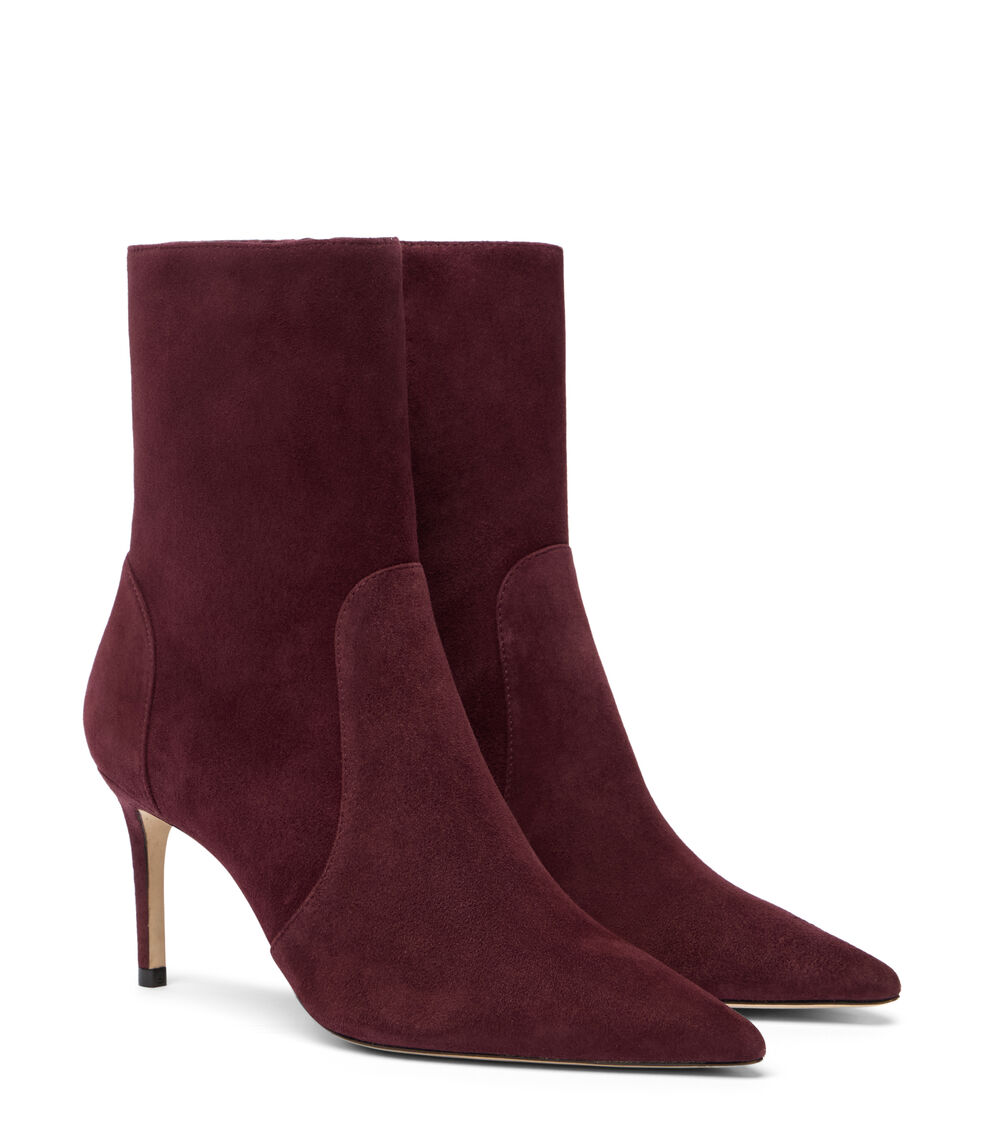 Stuart Weitzman STUART POWER ZIP 75 BOYSENBERRY SJ970SUEPY0