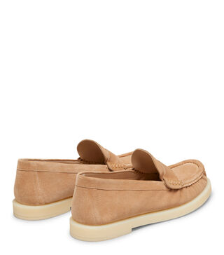 BLAKE LOAFER in NEW CAMEL/CREAM for Women | Stuart Weitzman  display picture 1