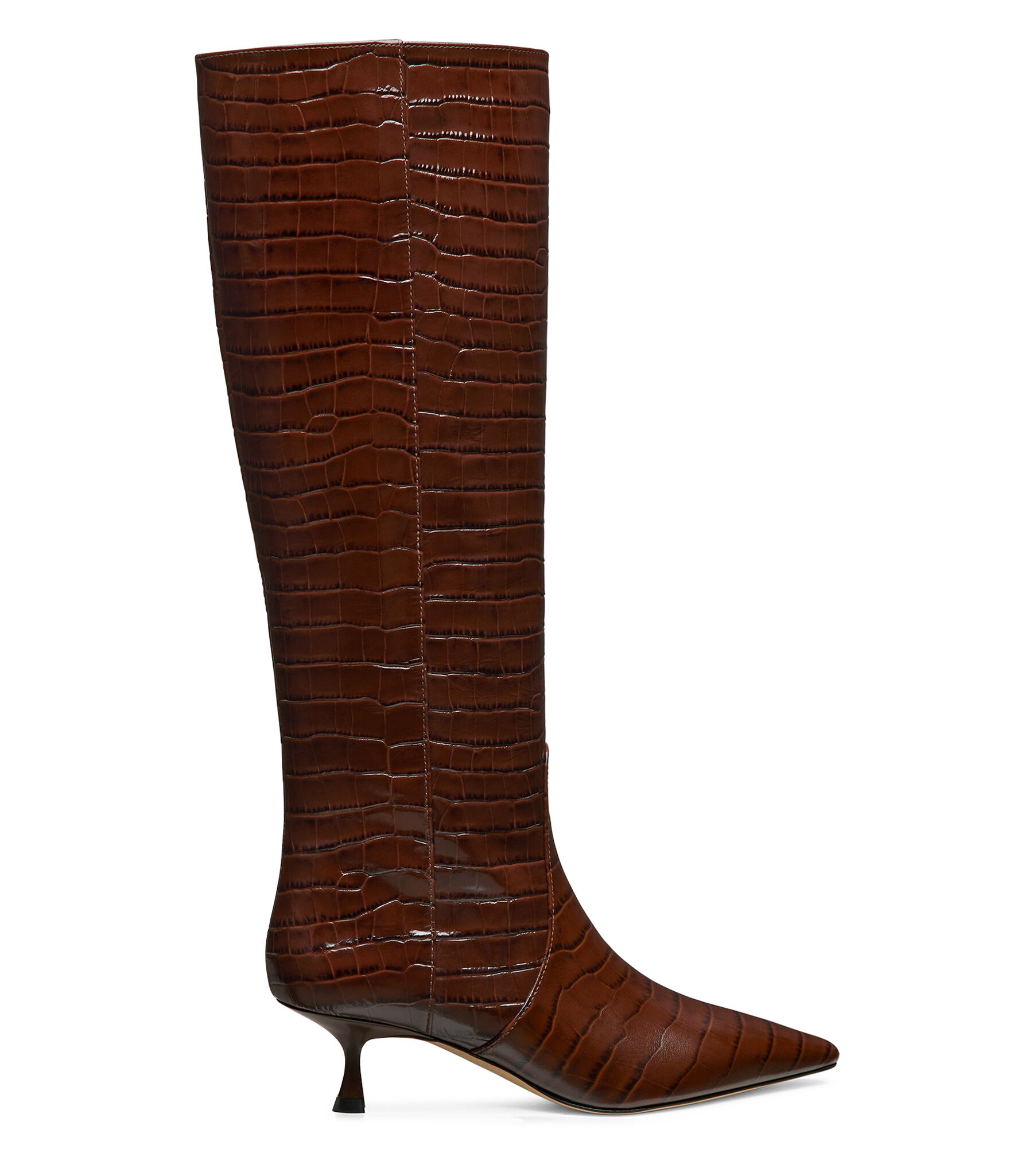 NAOMI 50 BOOT in WALNUT for Women Stuart Weitzman UK