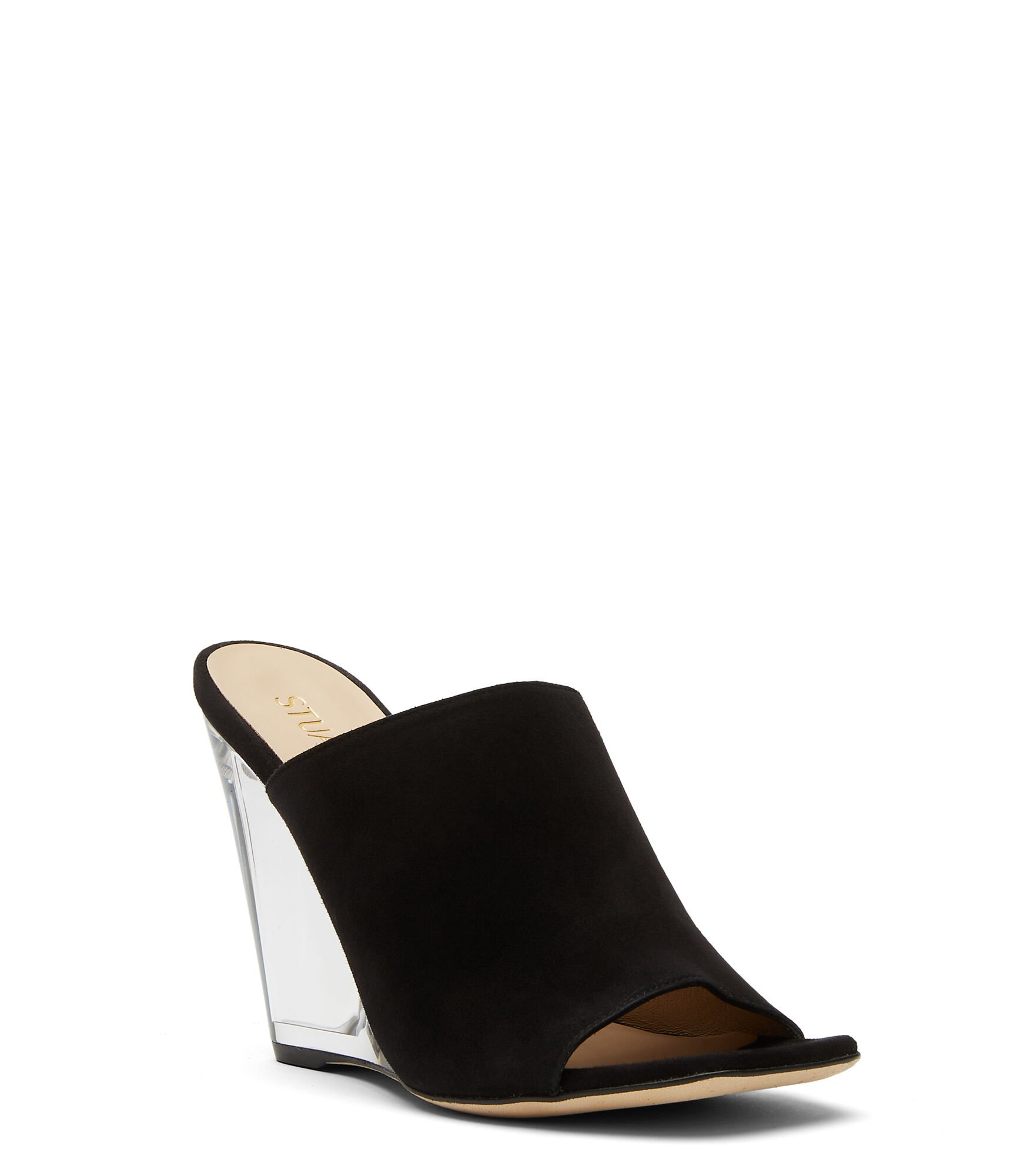 Lucite wedge heels store