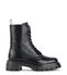 Stuart Weitzman EMERSON LACE-UP BOOTIE BLACK SJ340SMOBLK