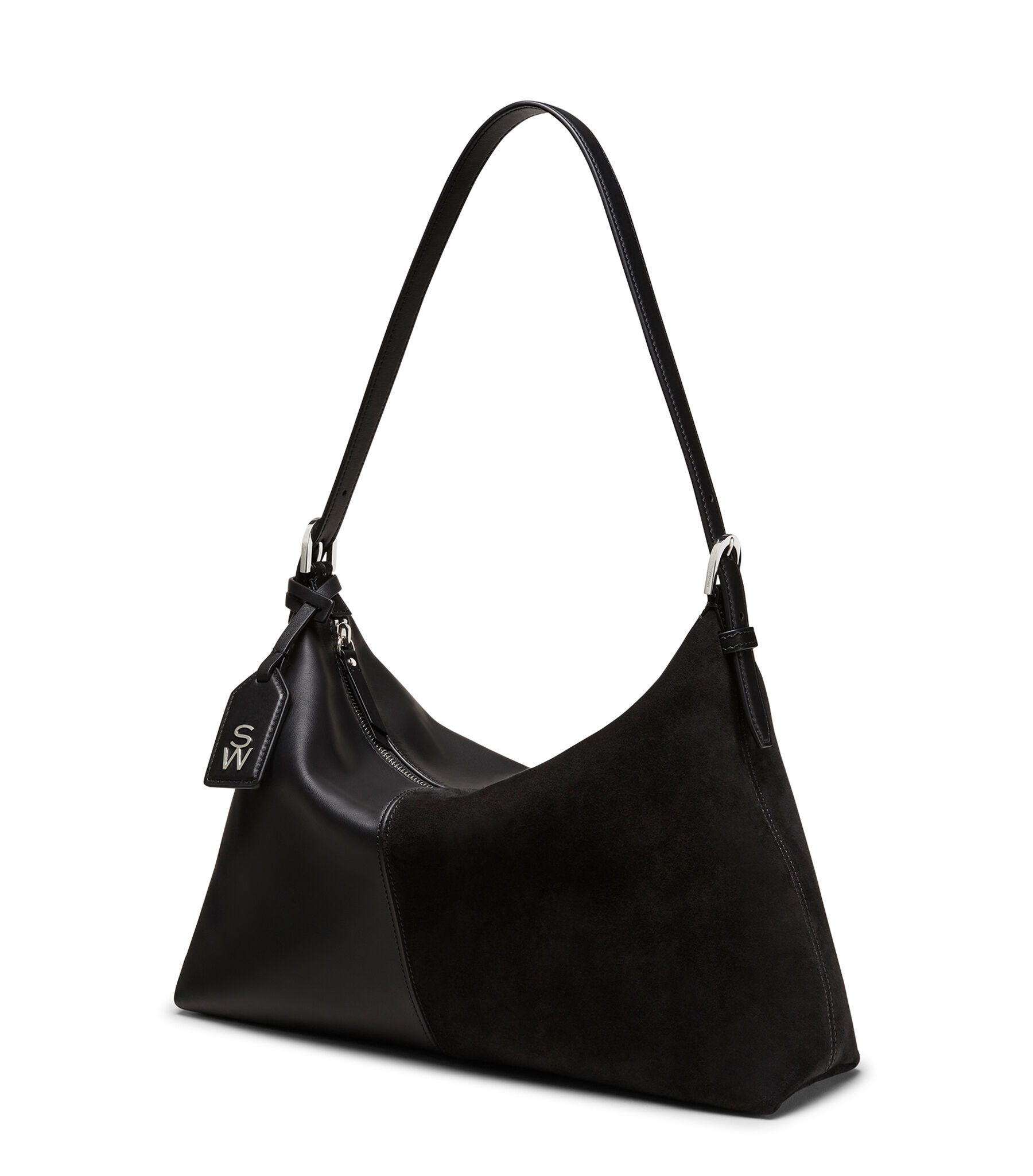 STUART 5050 SHOULDER BAG in BLACK for Women Stuart Weitzman UK