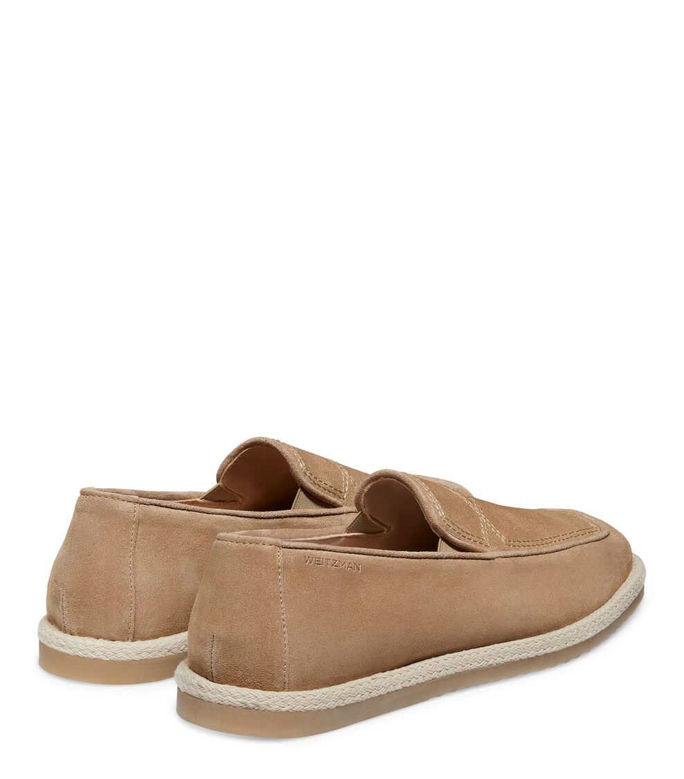 Stuart Weitzman HARBOR VENETIAN ESPADRILLE SAND SI195SUESND