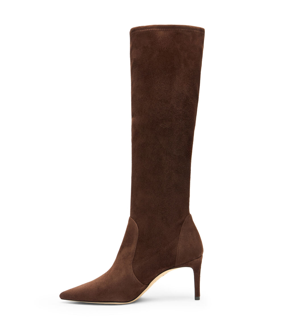 Stuart Weitzman STUART POWER BOOT 75 WALNUT SJ979SUSWAL