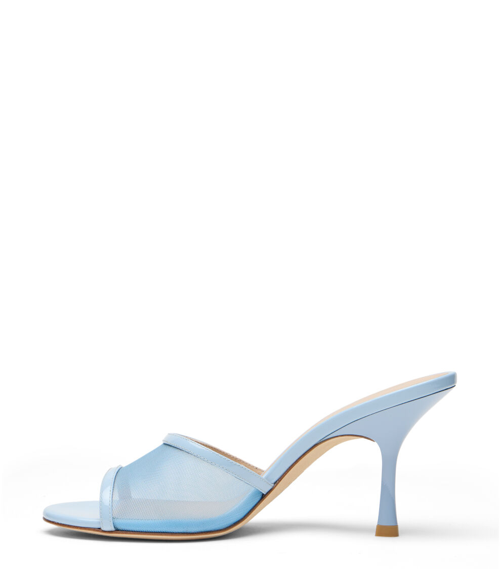 Stuart Weitzman BAREITALL SLIDE 85 CIELO SN772MHGWUZ