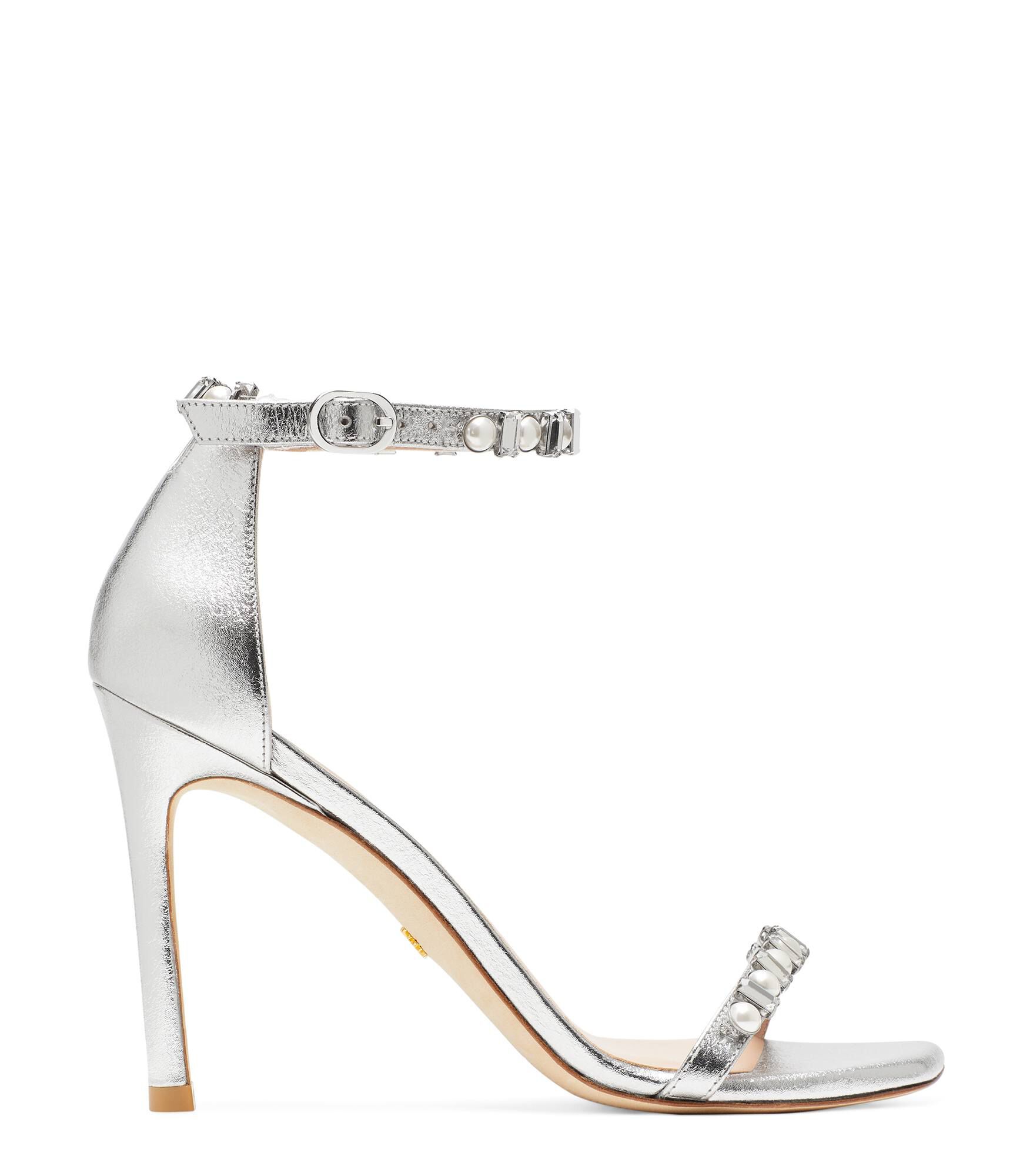 Stuart weitzman cheap clear sandals