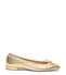 Stuart Weitzman BRIA BALLET FLAT GOLDEN SI624LIDGOE