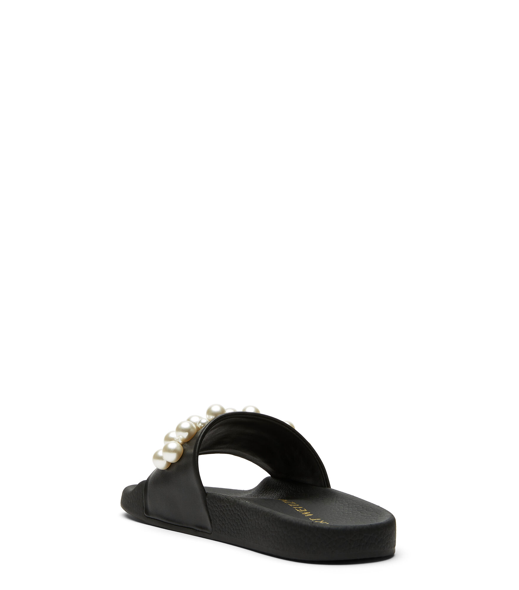 Womens black pool sales slides