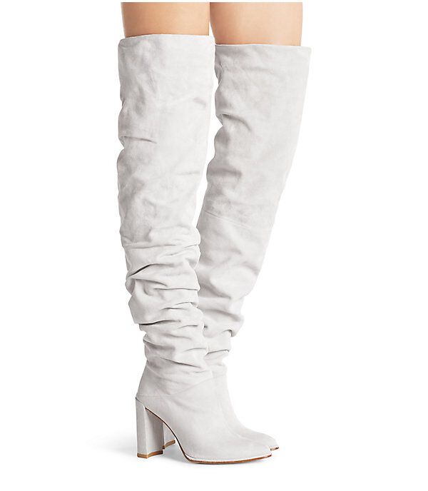 HISTYLE in PERLA LIGHT GRAY for Women Stuart Weitzman