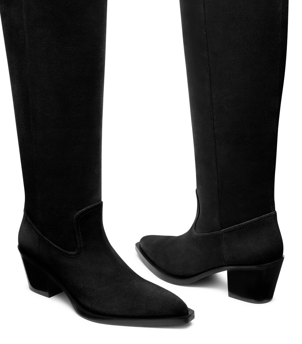 Stuart Weitzman TATE BOOT BLACK SK188SKDBLK