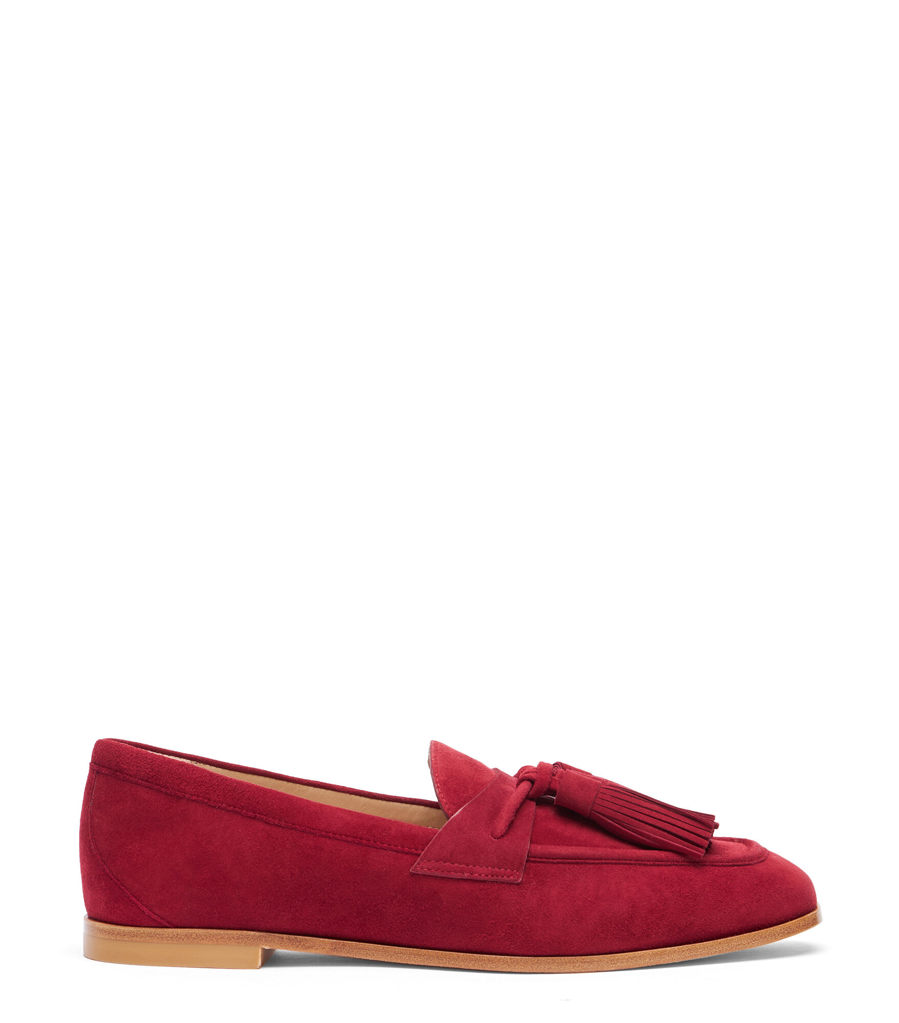 LINDI TASSEL LOAFER in RIOJA for Women Stuart Weitzman