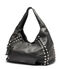 Stuart Weitzman MODA STUD HOBO BAG BLACK SK252SFNBLK