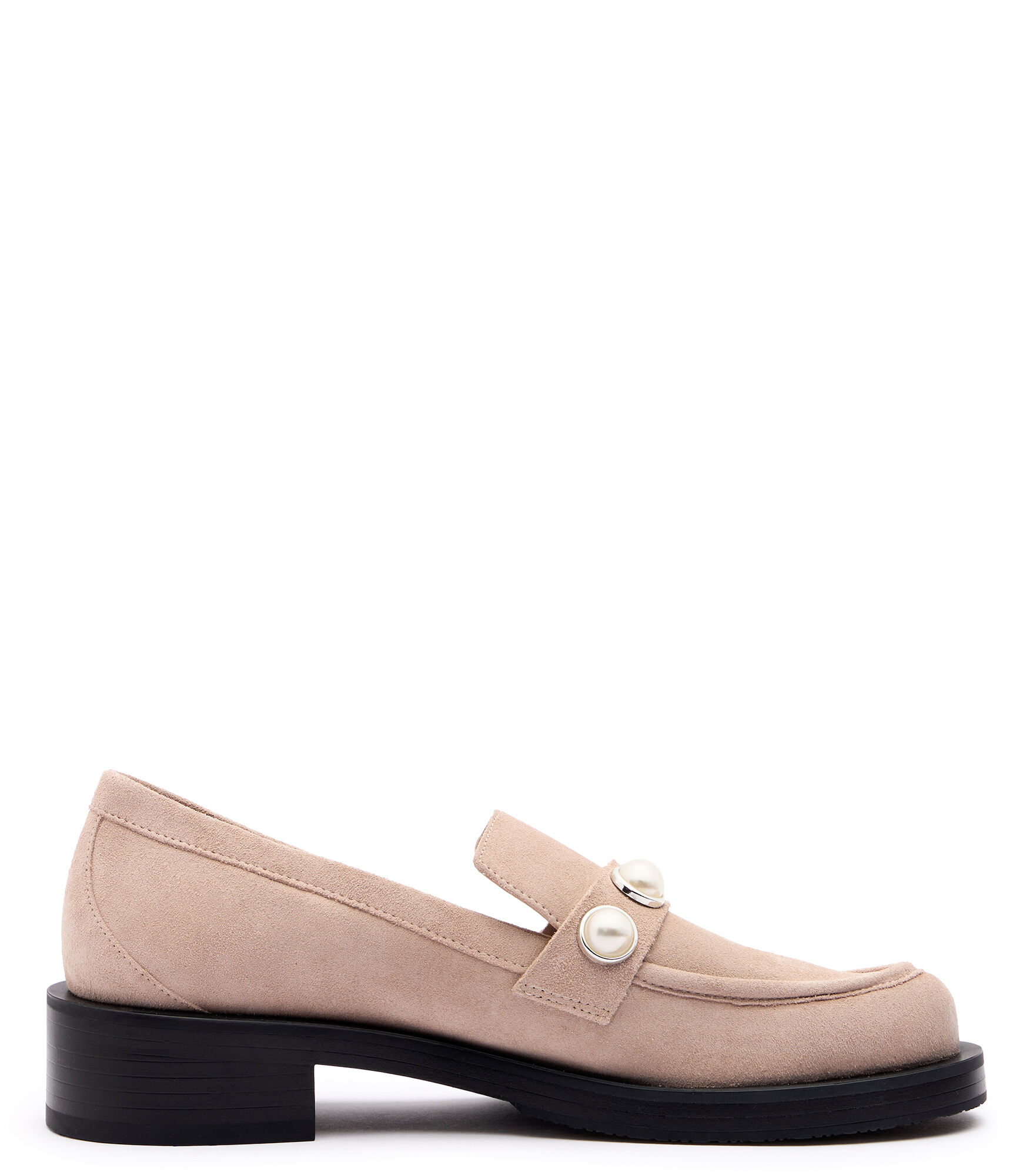 Stuart weitzman suede loafers sales