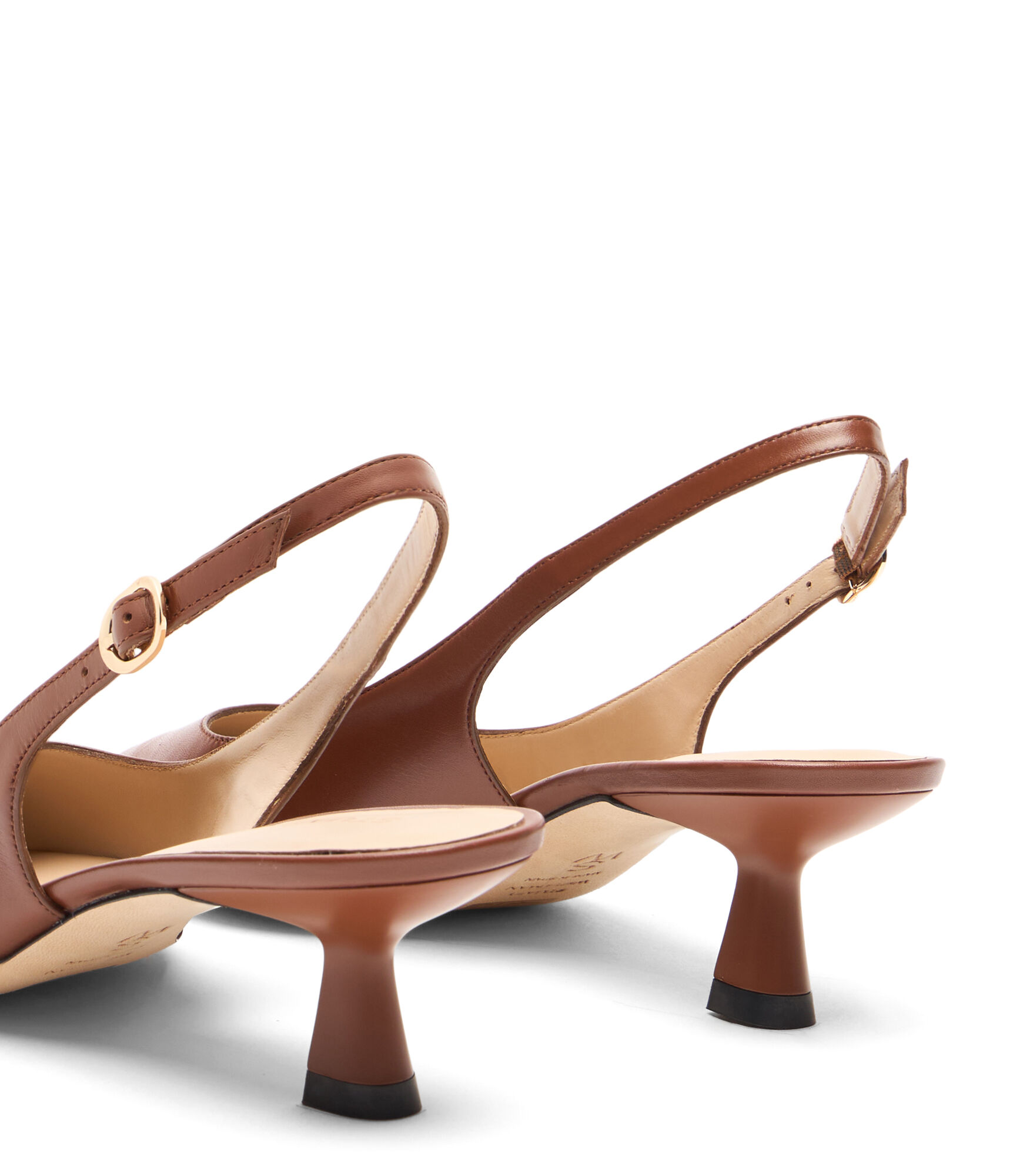 サンダル・ミュール Stuart Weitzman FW25 'Stuart Sculpt' slingback (SL434 XW6) Sleek Slingback | Stuart Weitzman | Stuart Weitzman