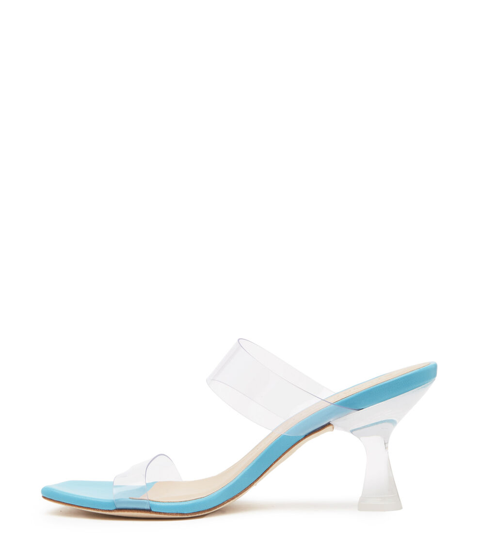 Stuart Weitzman KRISTAL CLEAR BLUE SA163PVLTWA