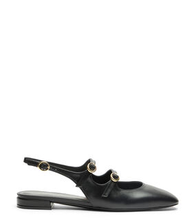 Stuart Weitzman BENNI MJ SLINGBACK BLACK SI608SMOBLK