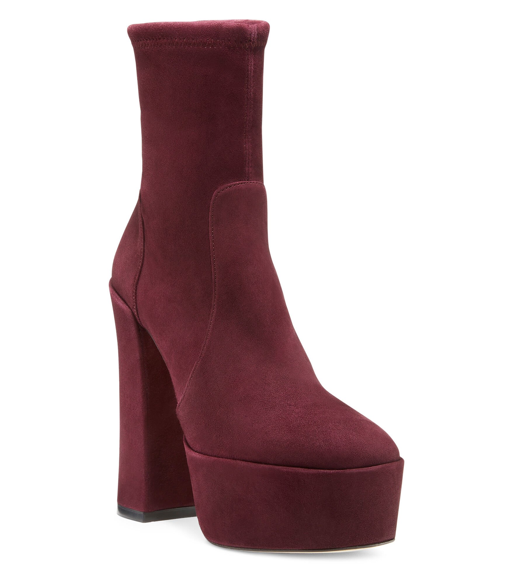 Stuart weitzman store burgundy boots