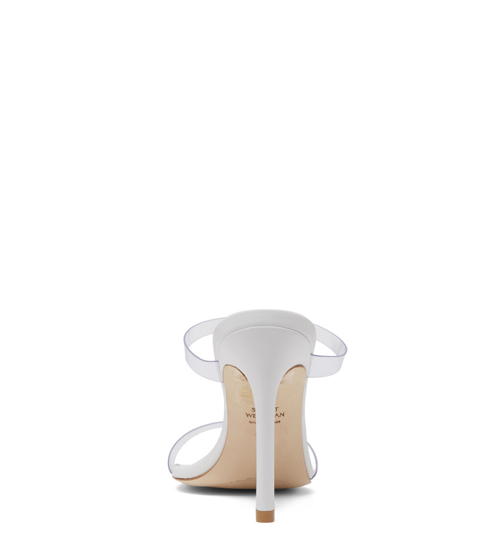 Stuart Weitzman ALEENA 100 WHITE SA794PVOSAT