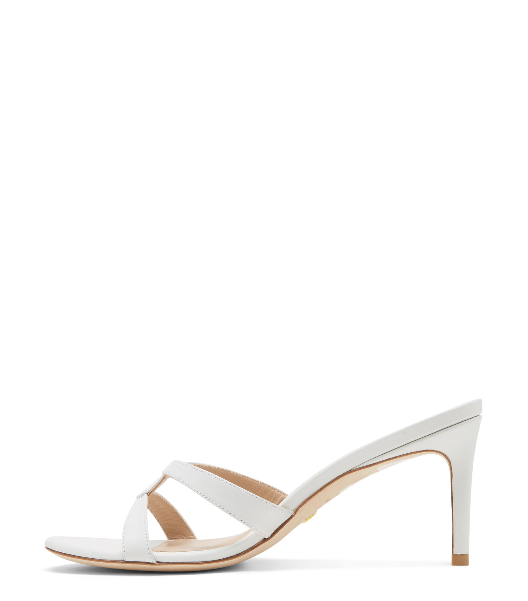 SOIREE SLEEK 75 SANDAL in WHITE for Women Stuart Weitzman UK