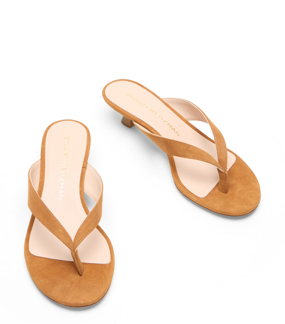 Stuart Weitzman RIO SLEEK SANDAL 35 BOHO TAN SM249SUEYVY