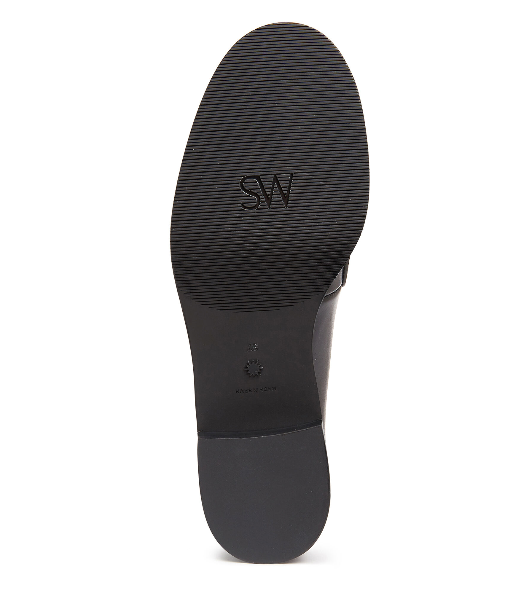 SUTTON SHINE LOAFER in BLACK for Women Stuart Weitzman