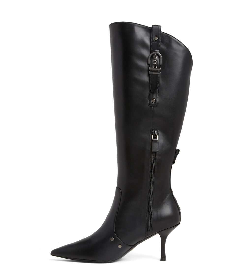 Stuart Weitzman STUART MAVERICK 75 BOOT SCHWARZ SF921SMOBLK
