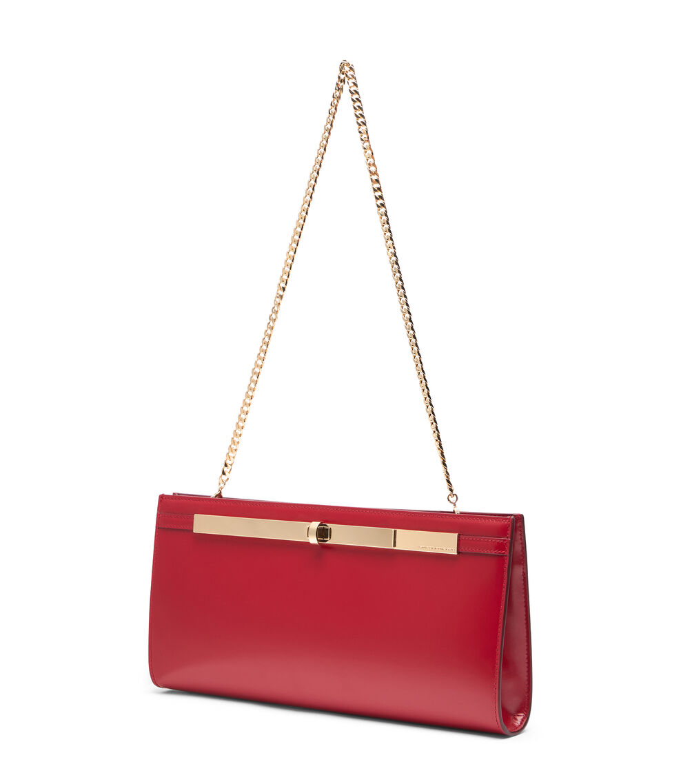 Stuart Weitzman POSH CLUTCH Stuart Weitzman POSH CLUTCH CHERRY SK249SOXCHE