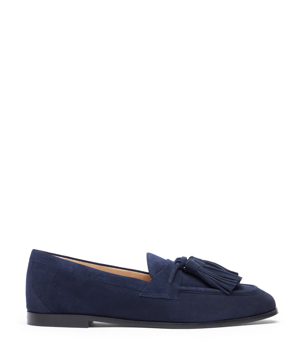 Stuart Weitzman LINDI TASSEL LOAFER NICE BLUE SI696SUEN6G