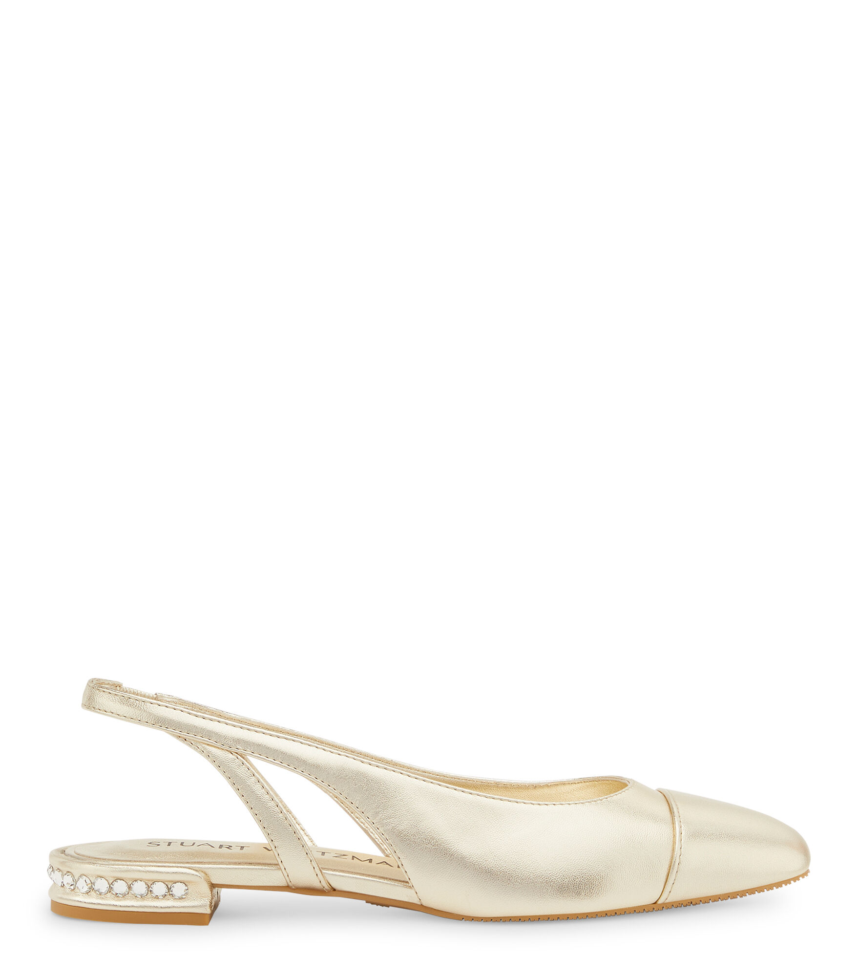 CRYSTAL SLINGBACK, Chaussures, , MÉTALLISÉ LIQUIDE - Stuart Weitzman - Modalova