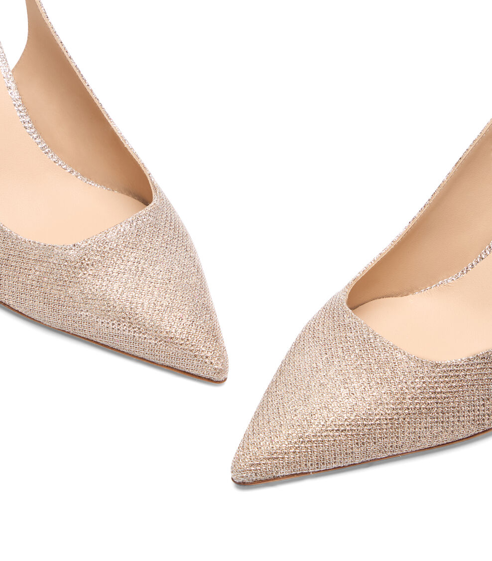 Stuart Weitzman STUART POWER SLINGBACK 75 POUDRE SL038NENQ24