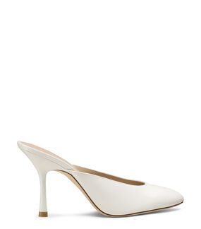 Stuart Weitzman MADISON MULE 85 BLANCO SN678PATYVG