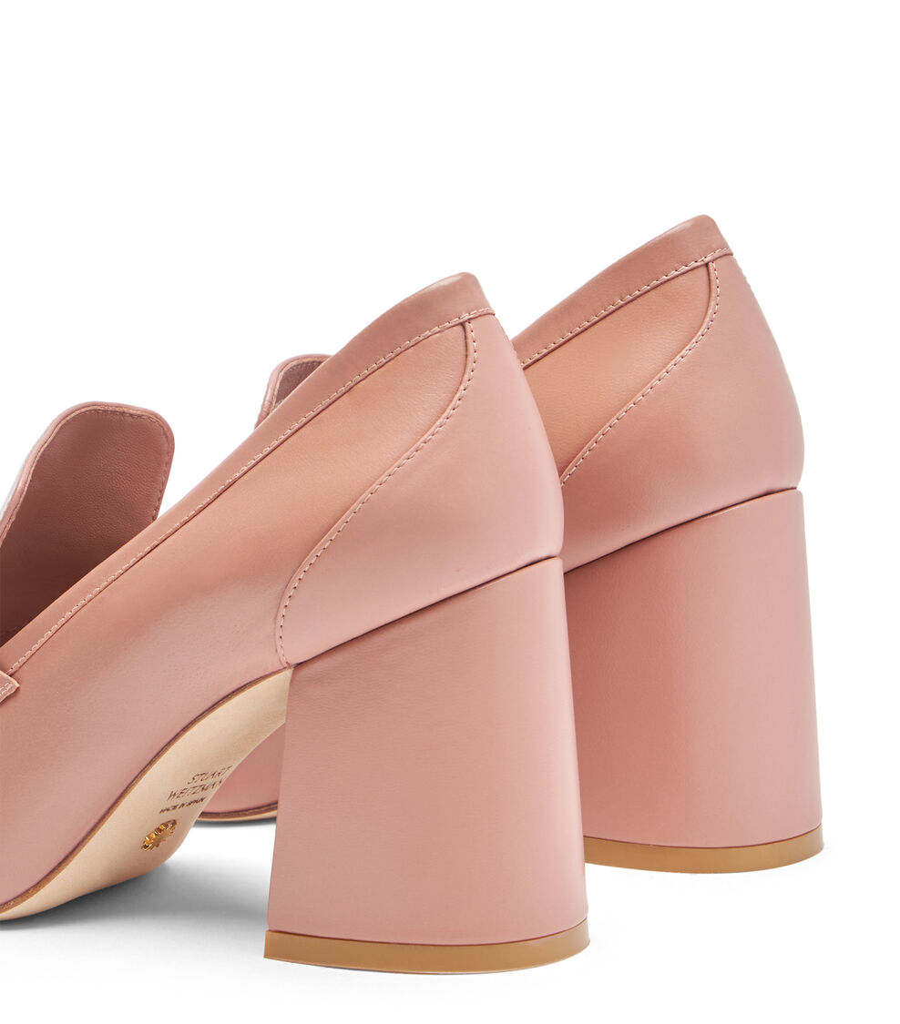 Stuart Weitzman SW SIGNATURE 85 LOAFER CLAY TONAL SH520HIIX2I