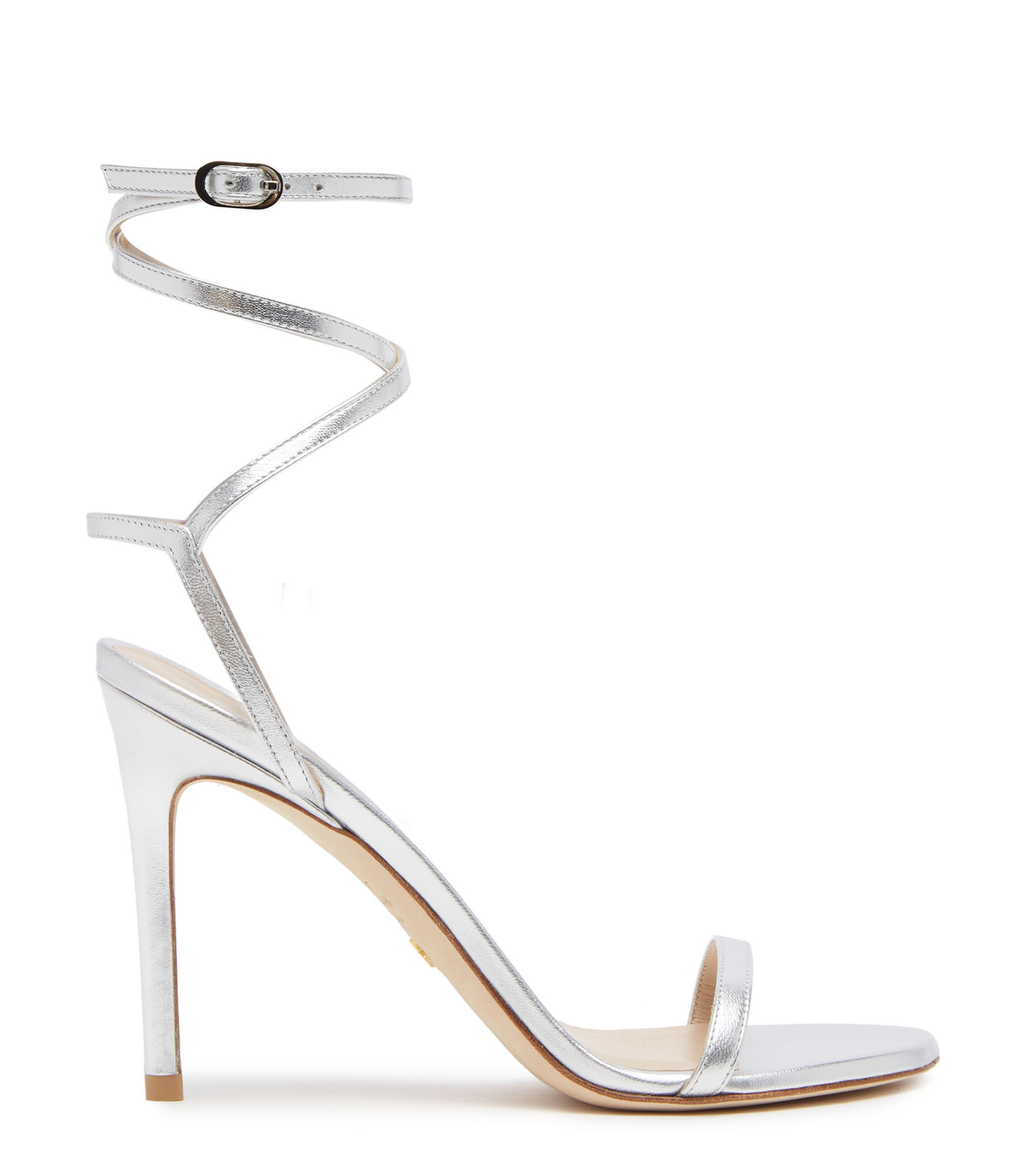 Stuart weitzman hot sale silver heels