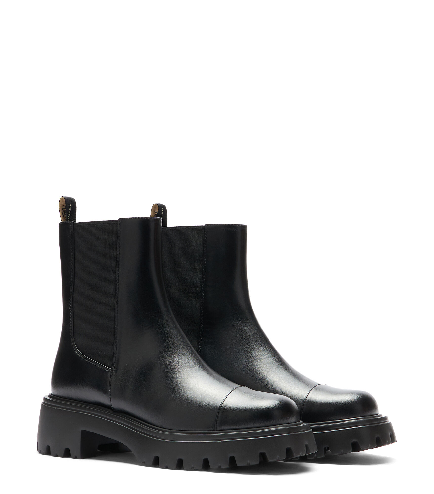 EMERSON CHELSEA BOOTIE in BLACK for Women Stuart Weitzman
