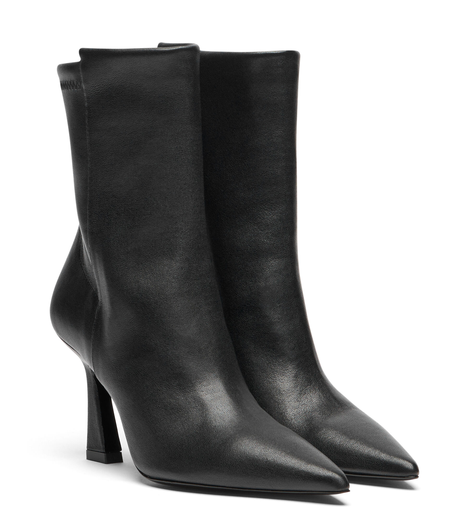 5050 VINNIE BOOTIE 85 in BLACK for Women | Stuart Weitzman®