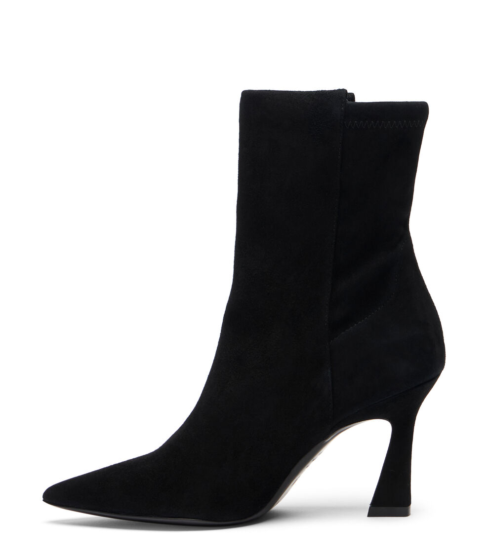 Stuart Weitzman 5050 VINNIE BOOTIE 85 BLACK SM438SSHBLK