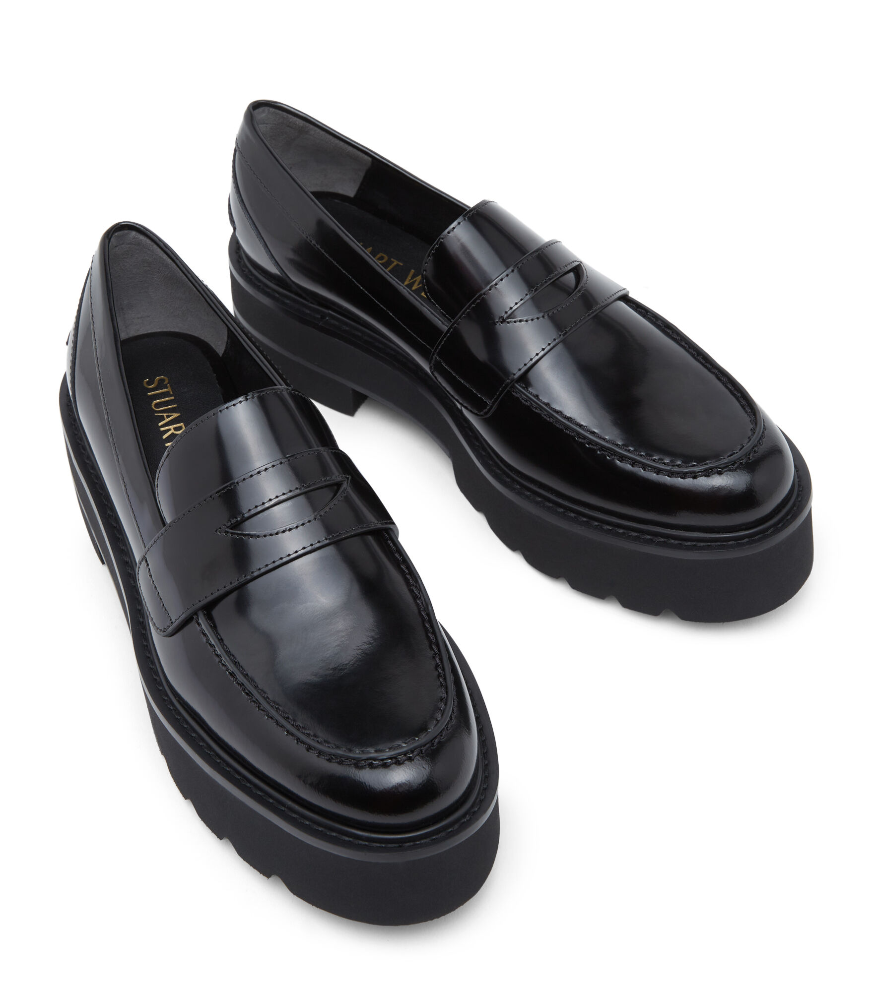 Stuart weitzman loafer sale new arrivals