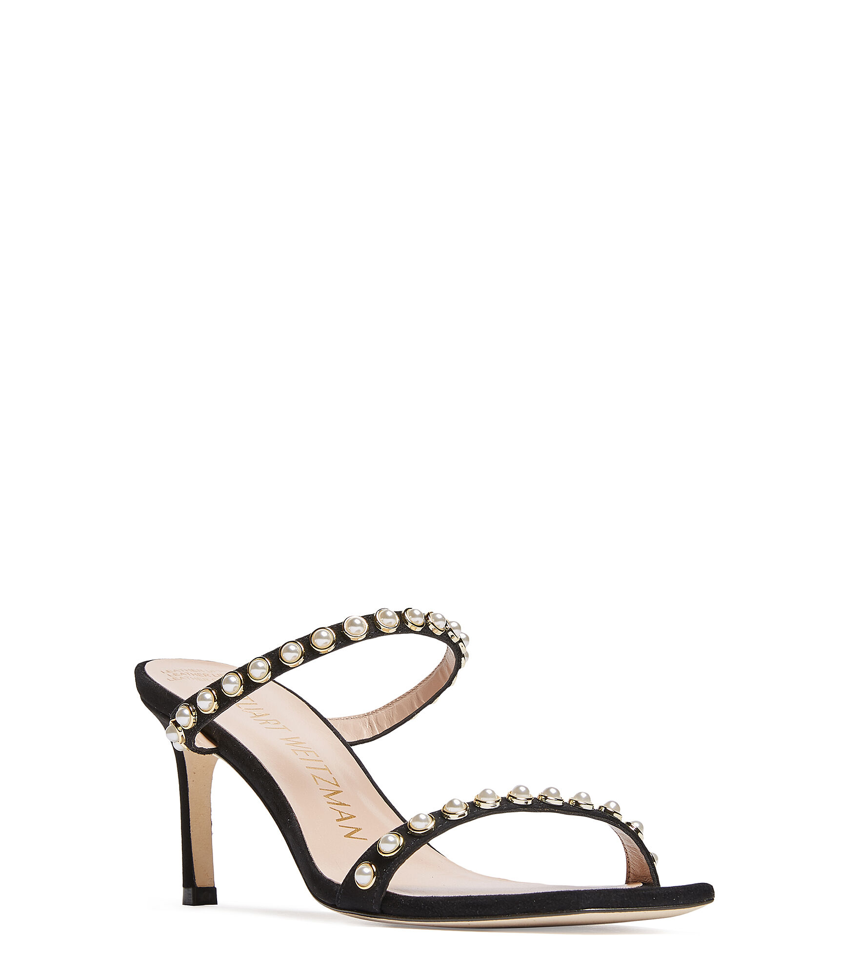 Stuart weitzman pearl sandals clearance