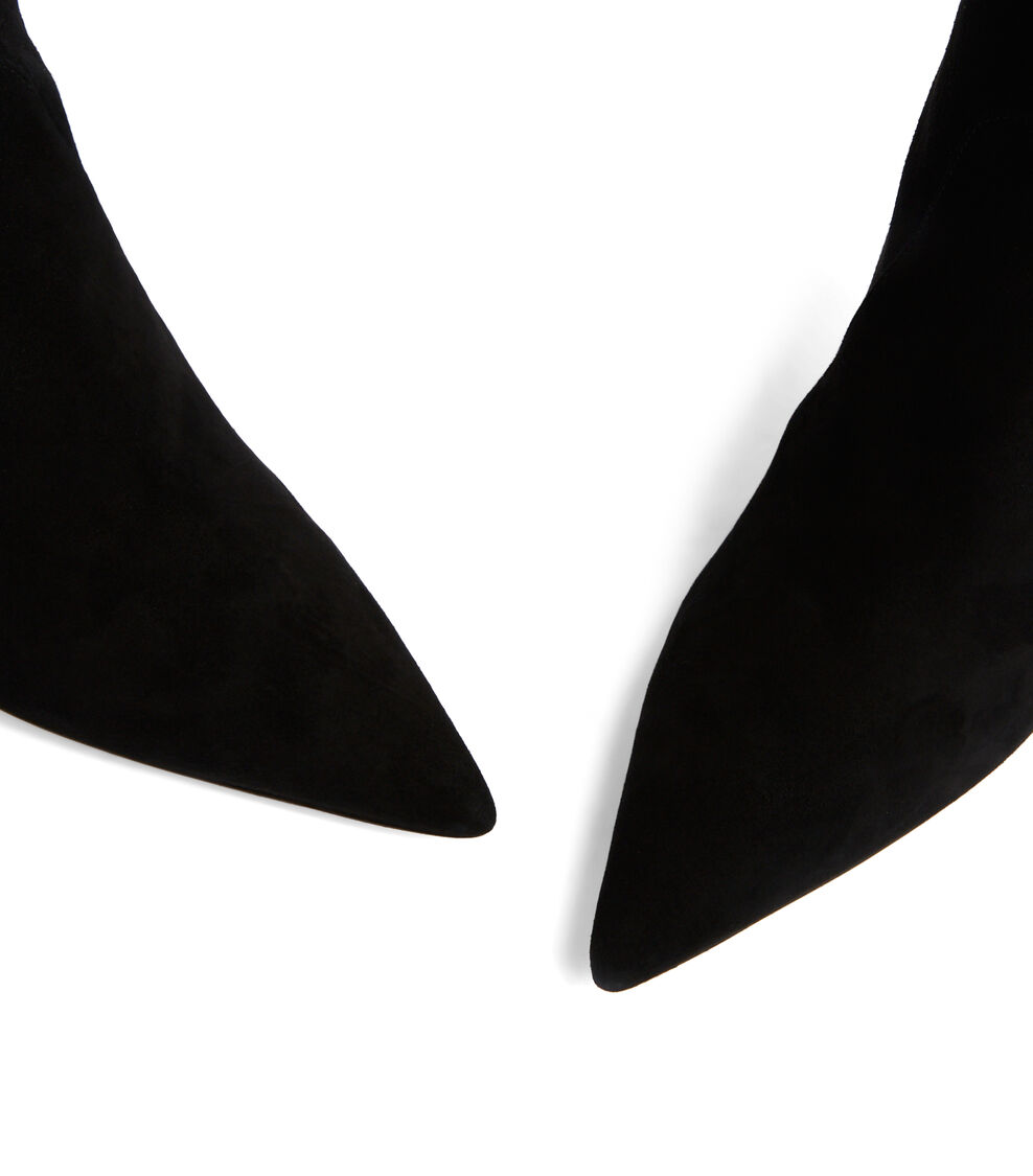 Stuart Weitzman ULTRASTUART 100 STRETCH BOOT BLACK SC295SUSBLK