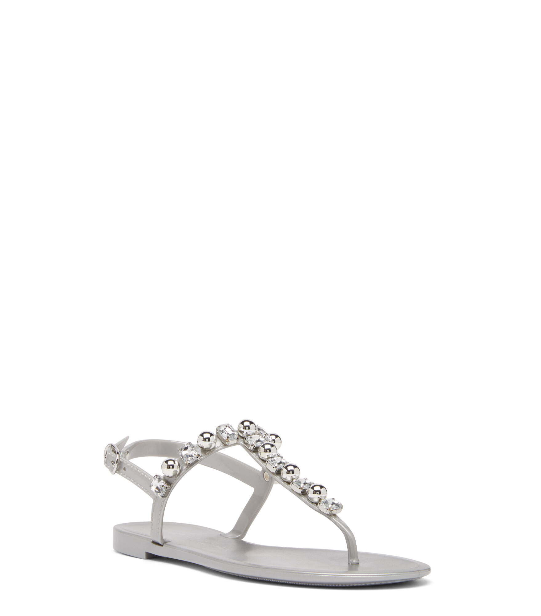 Stuart weitzman crystal jelly sandals hot sale