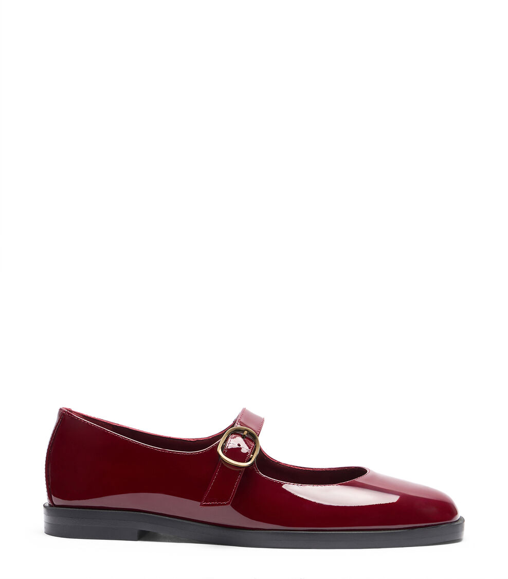 Stuart Weitzman LORALEI MARY JANE ROSEWOOD SJ425PATN4E