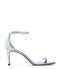 Stuart Weitzman NUDIST II SANDAL 75 ARGENT SJ991LSPSLV