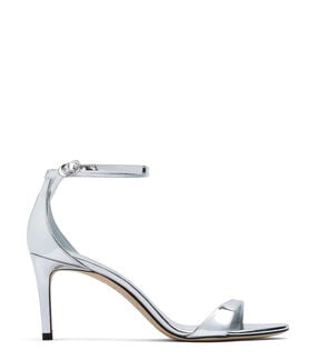 Stuart Weitzman NUDIST II SANDAL 75 Stuart Weitzman NUDIST II SANDAL 75 SILVER SJ991LSPSLV
