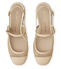 Stuart Weitzman MAEVE MARY JANE SLINGBACK BEIGE/BARELY BEIGE SK655MSPXWM
