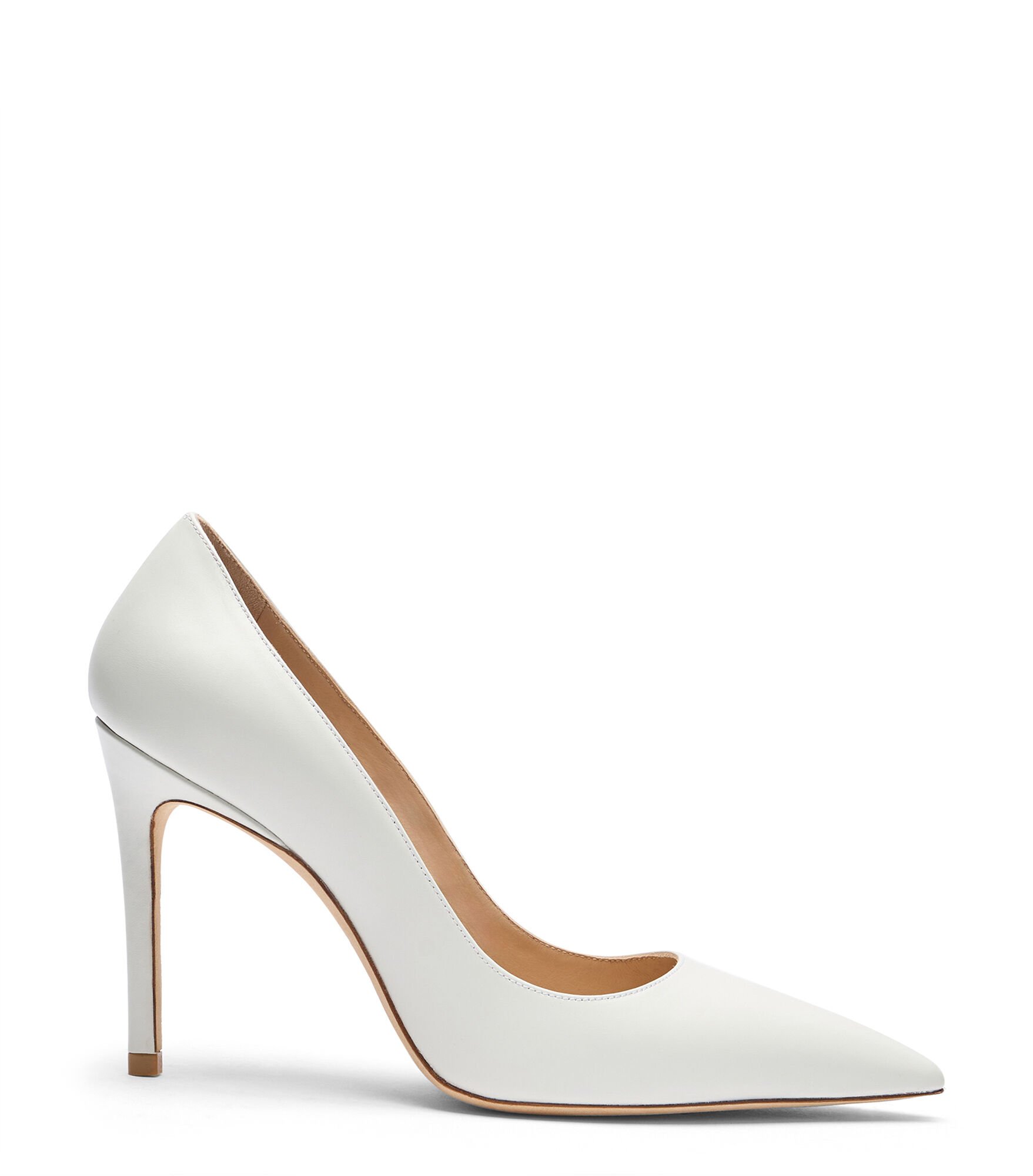 All white pumps shop