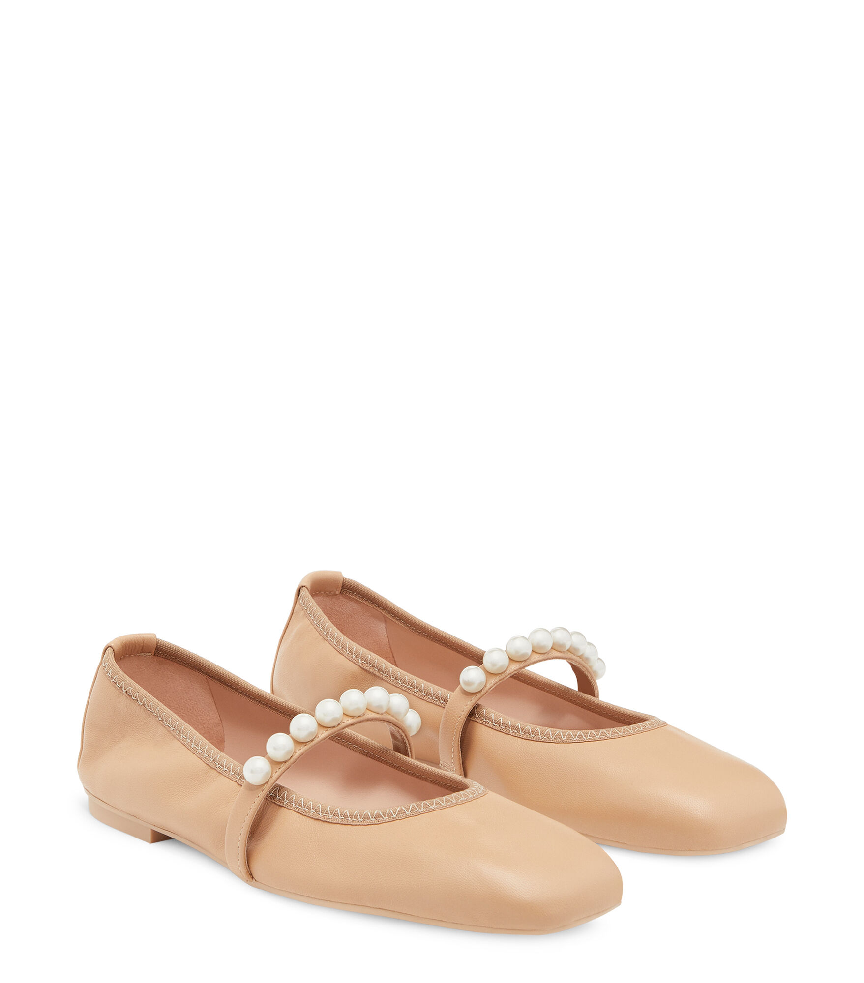 GOLDIE BALLET FLAT in ADOBE for Women | Stuart Weitzman®