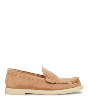 Stuart Weitzman BLAKE LOAFER NEW CAMEL/CREAM SI702SPDX9B